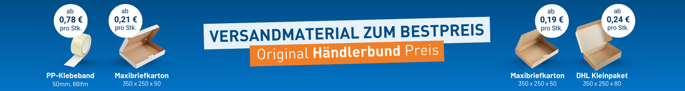 Verpackungen zum kleinen Preis