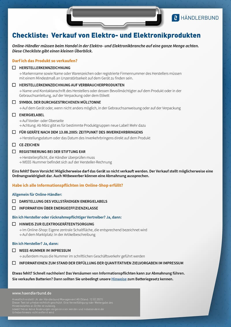 checkliste-elektrogesetz-infografik