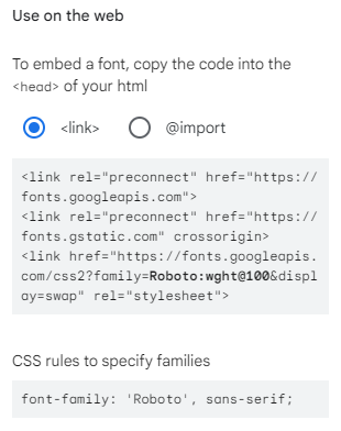 HTML und CSS Code