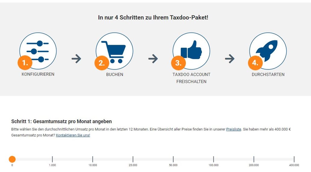 Taxdoo HB Kalkulator Marketplace