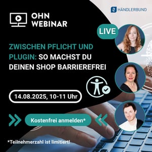 Webinaranmeldung Webinaranmeldung mit Experten zur Barrierefreiheit