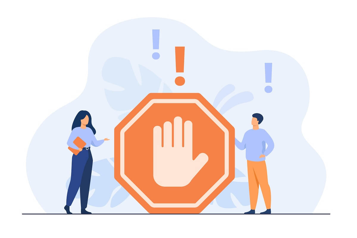 handschild-orange-mit-zwei-personen