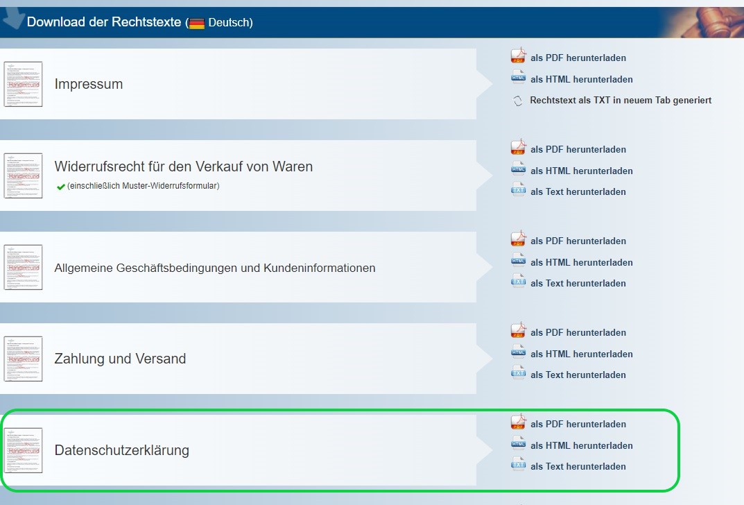 download-rechtstexte-datenschutzerklaerung
