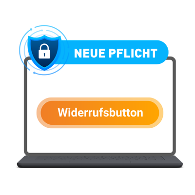 Leistungsseite - Widerrufsbutton