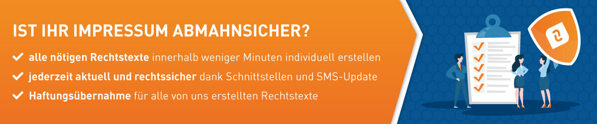 Ist dein Impressum abmahnsicher?